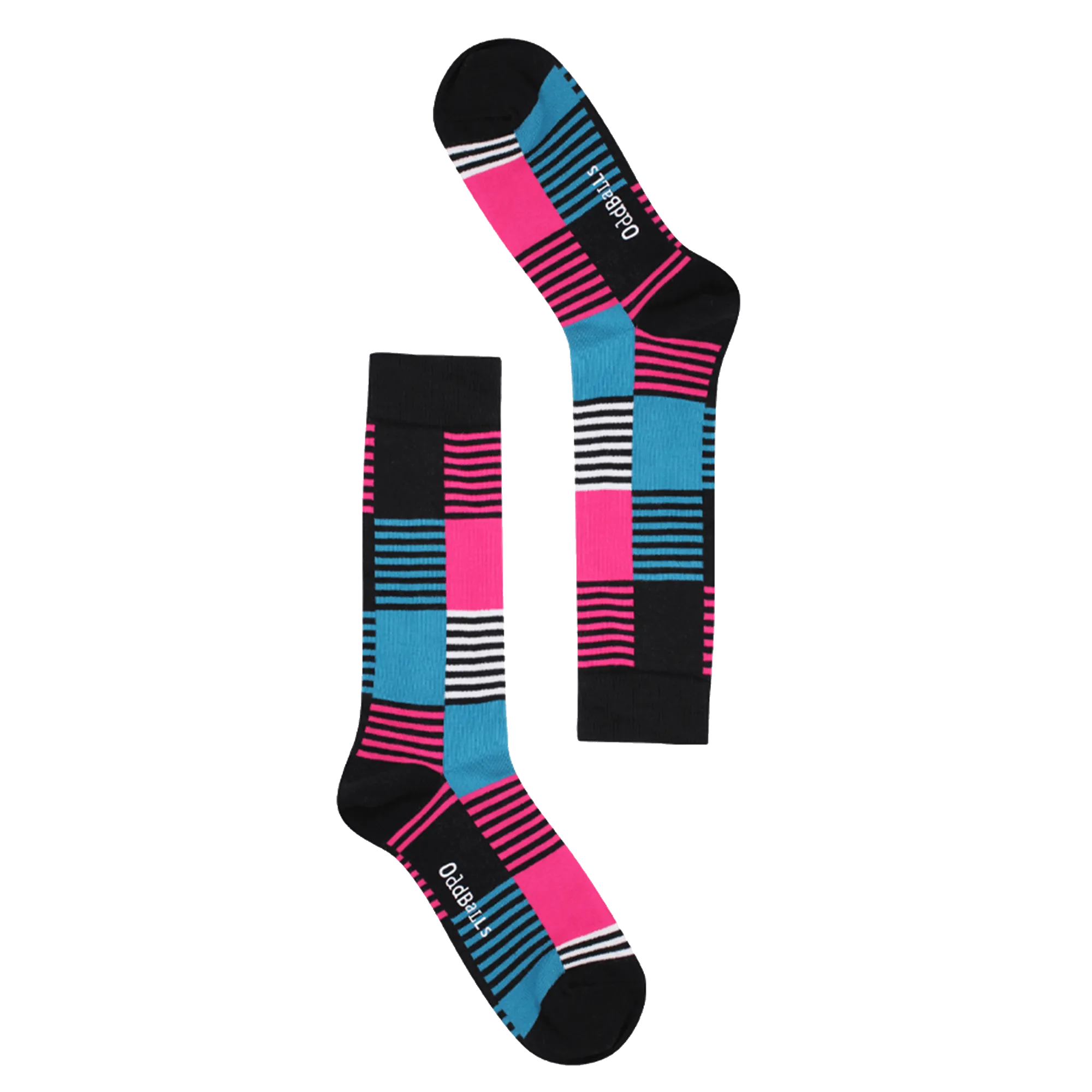 Kids Blue Blocks - Socks