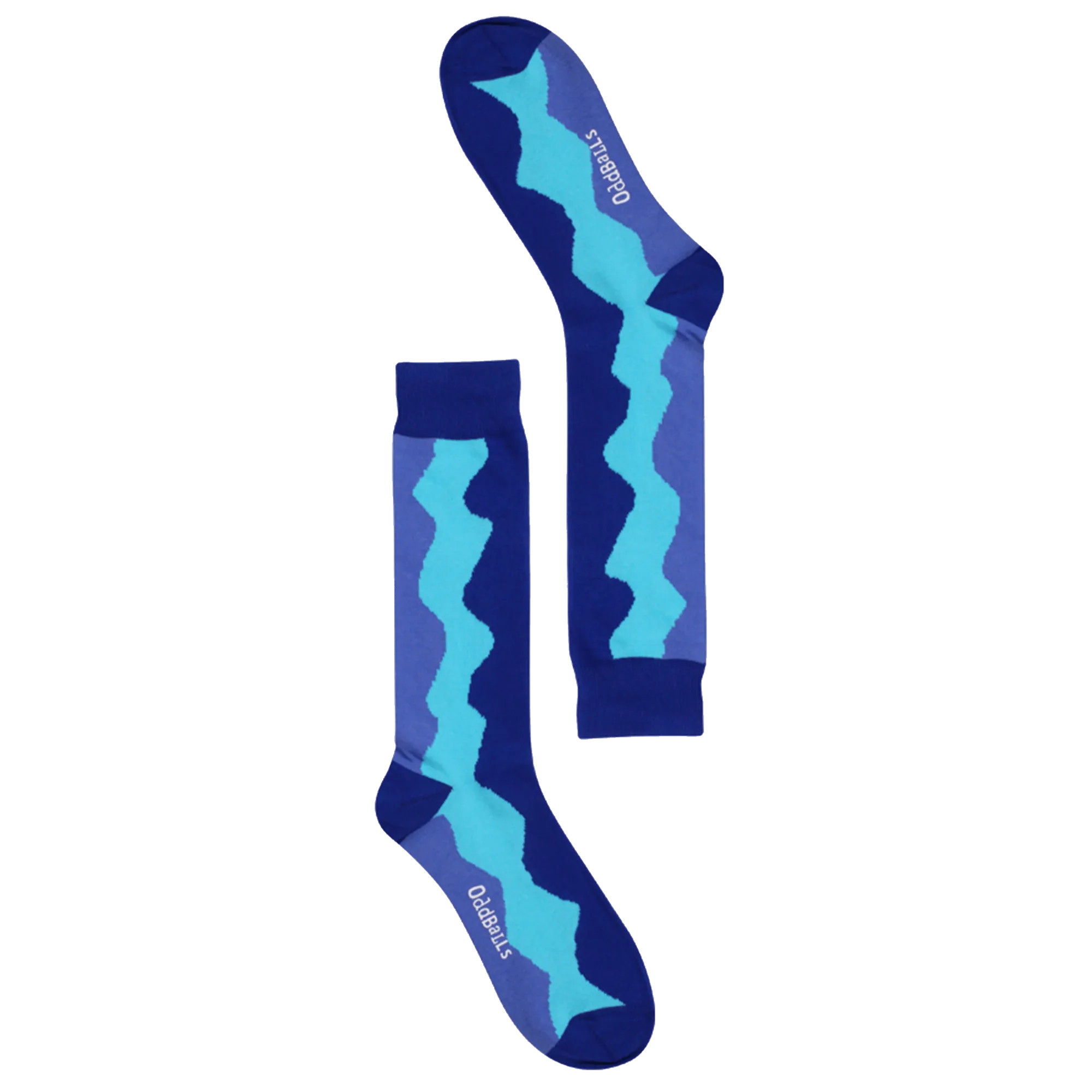 Kids Blue Waves - Socks