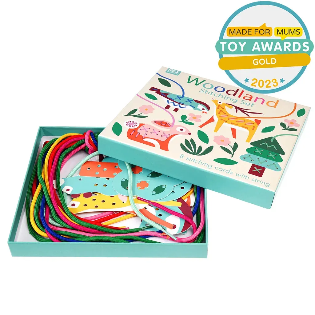 Kids Woodland Stitching Set