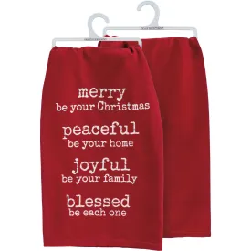 Kitchen Towel > Merry Be