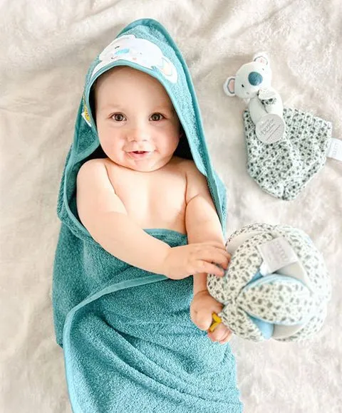 Koala Bath Cape and Comforter Gift Set