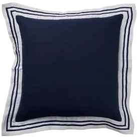 Linen Navy Milano 50x50