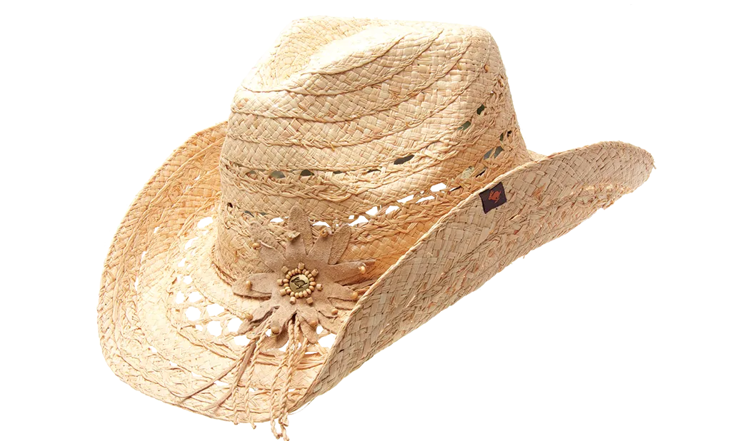 Mallorie Brown Cowboy Hat by Peter Grimm - Bourbon Cowgirl