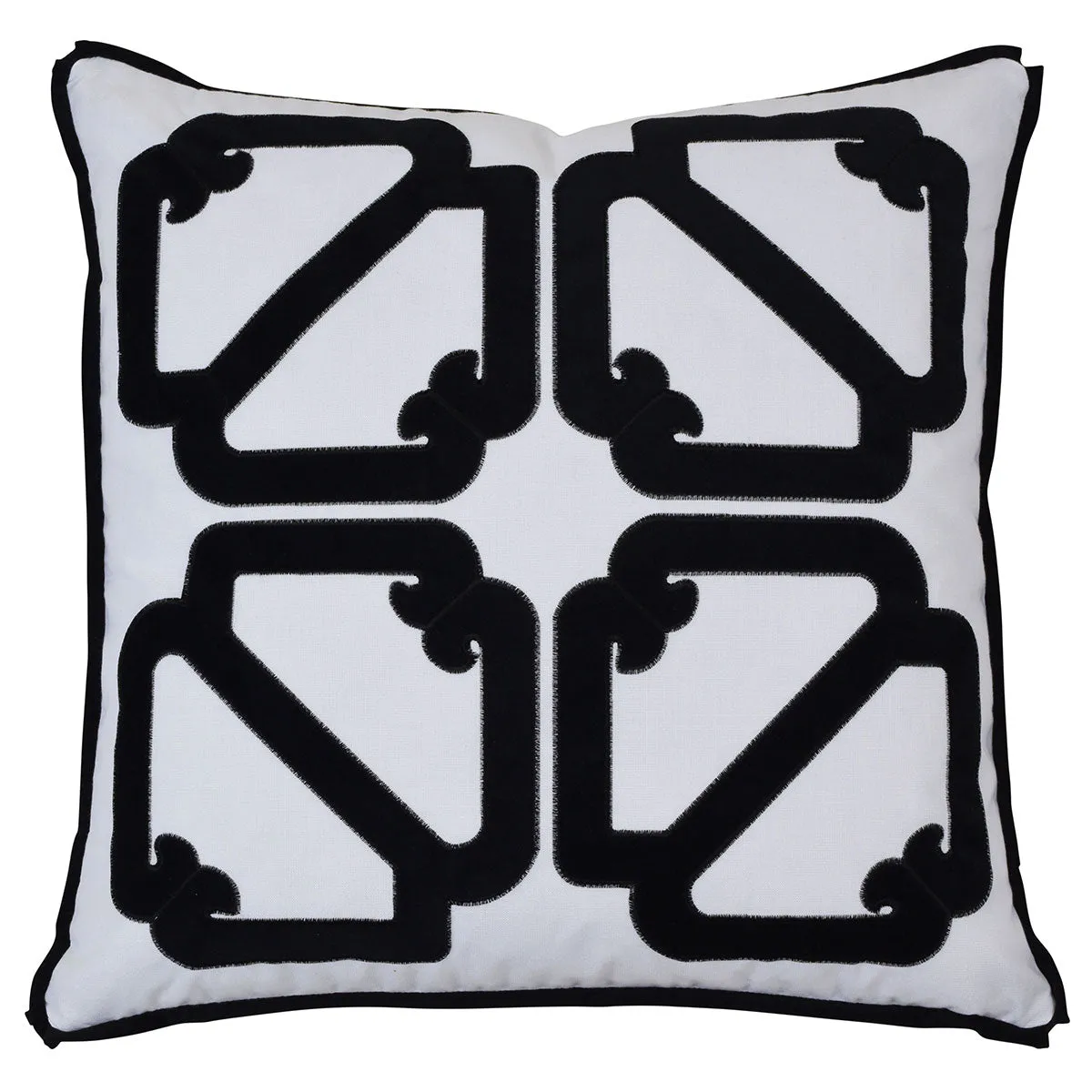 Manly Black Cushion Cover