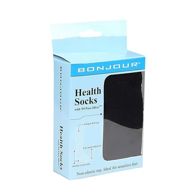 Men Health Socks (Black)