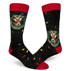 Men's The Goat Who Ate Christmas Socks