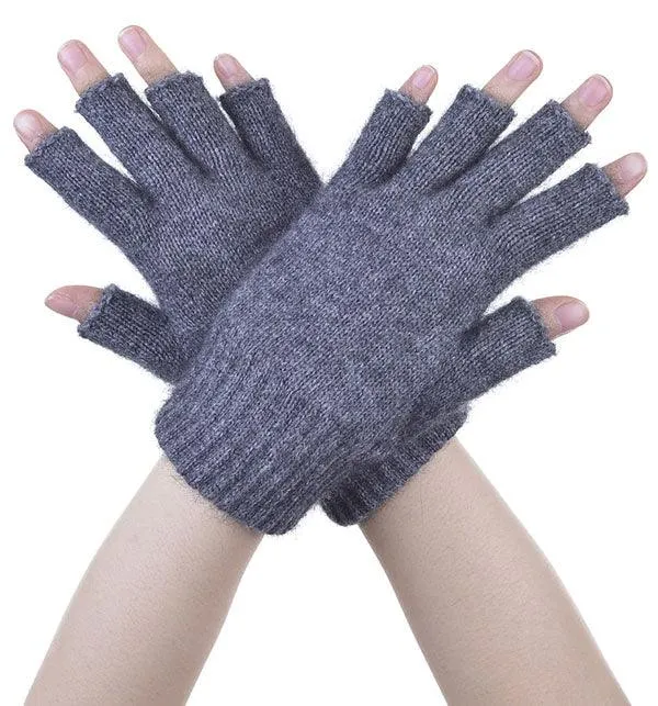 Merino Possumsilk Fingerless Gloves