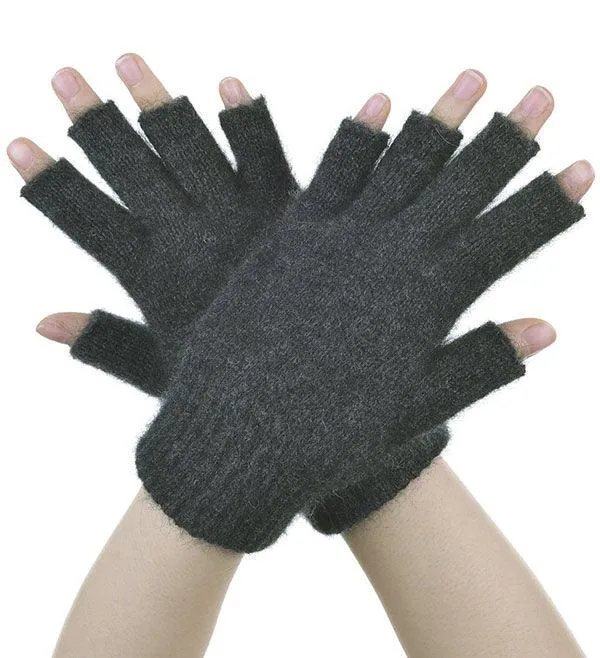 Merino Possumsilk Fingerless Gloves