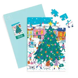 Merry & Bright Puzzle Greeting Card