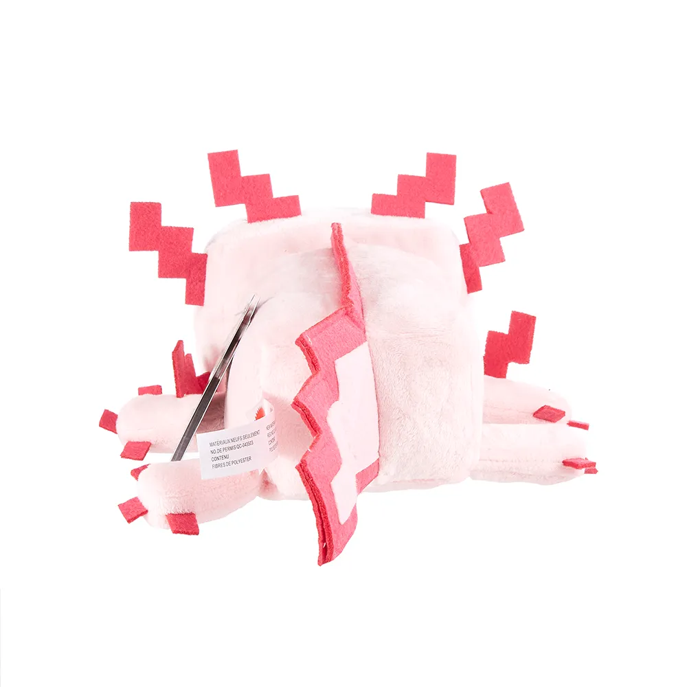 Mattel Minecraft Caves & Cliffs Axolotl Plush Toy, 8-Inch