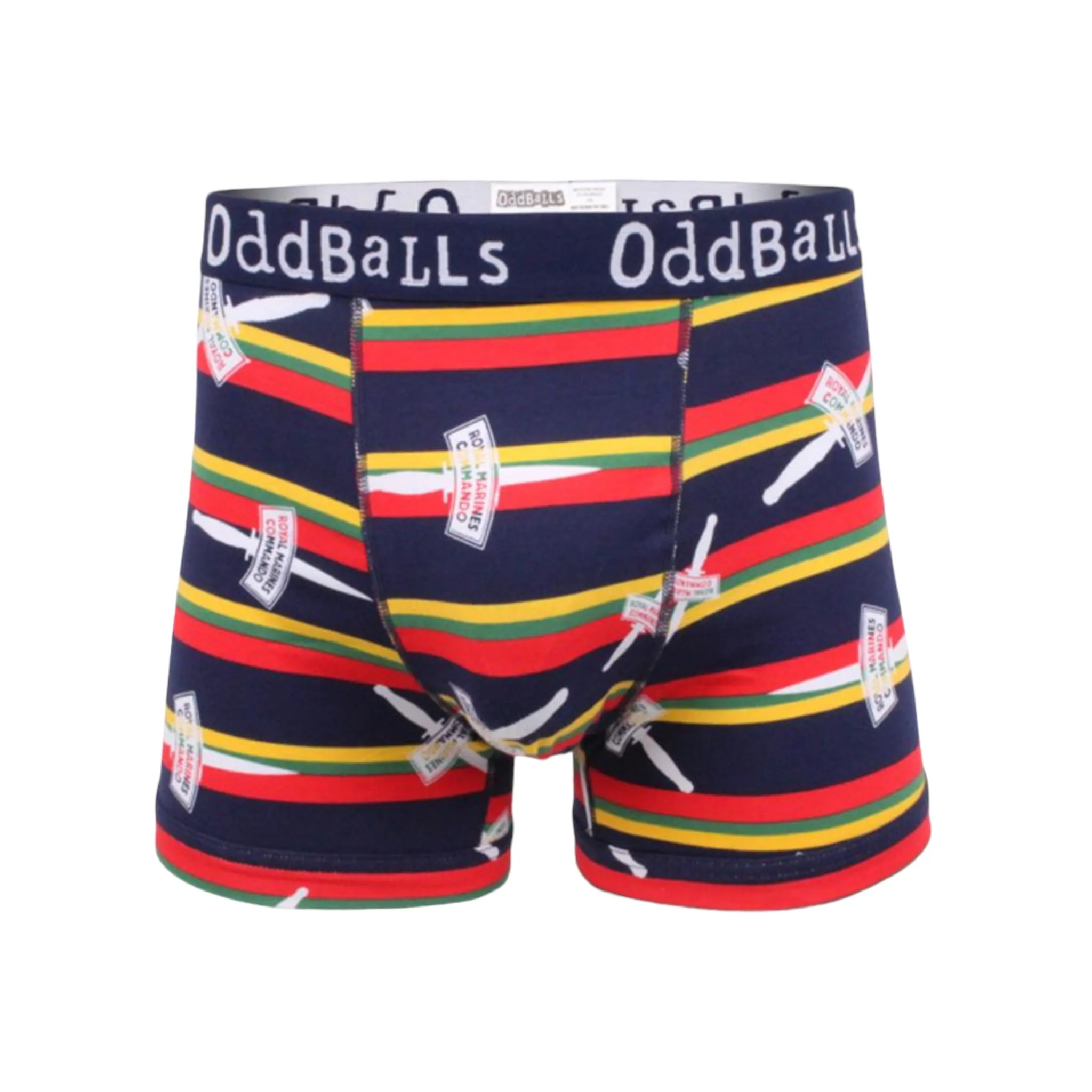 Oddballs Royal Marines Mens Boxers - CORPS COLOURS