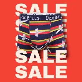 Oddballs Royal Marines Mens Boxers - CORPS COLOURS