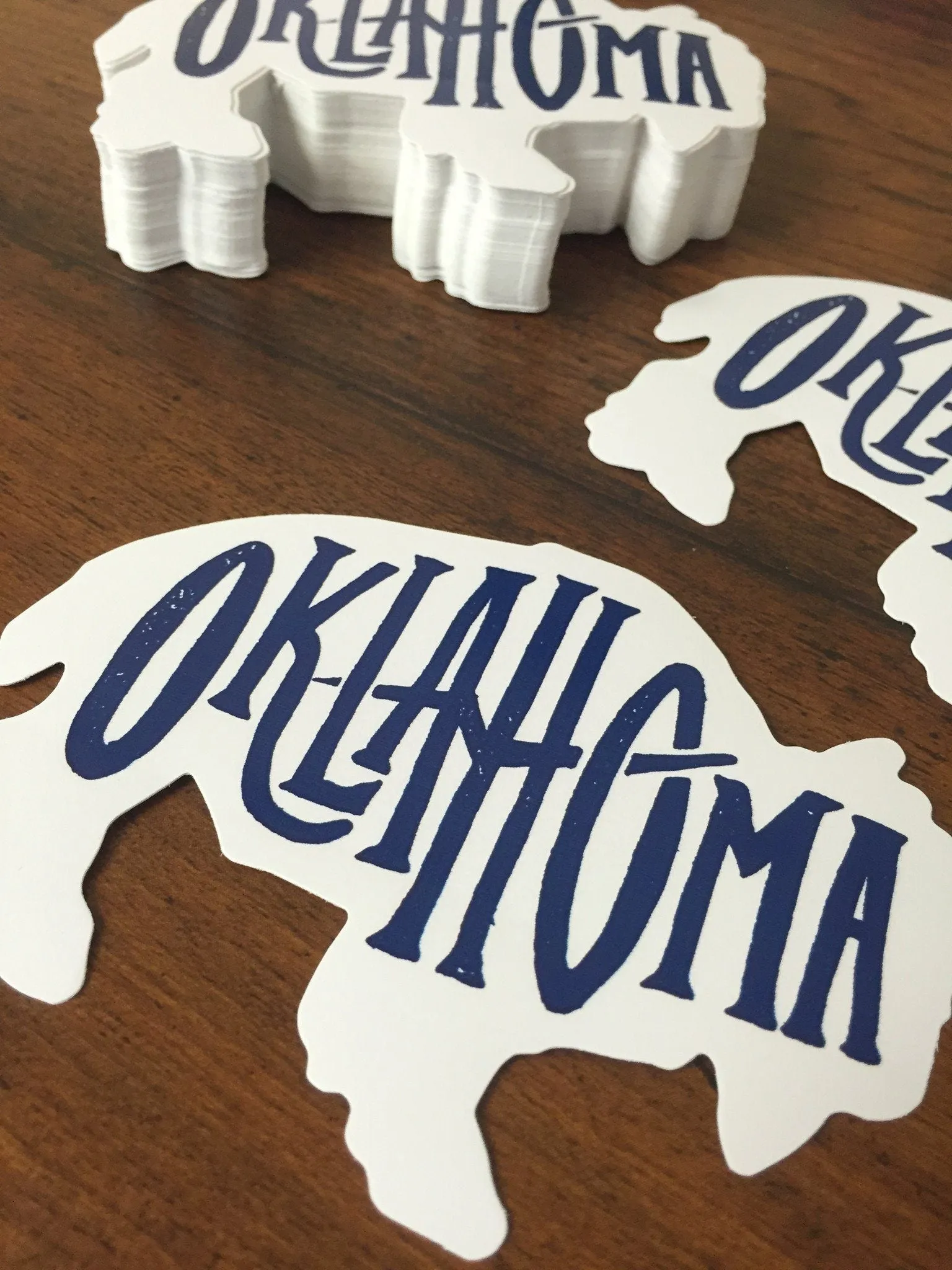 Oklahoma Bison Decals