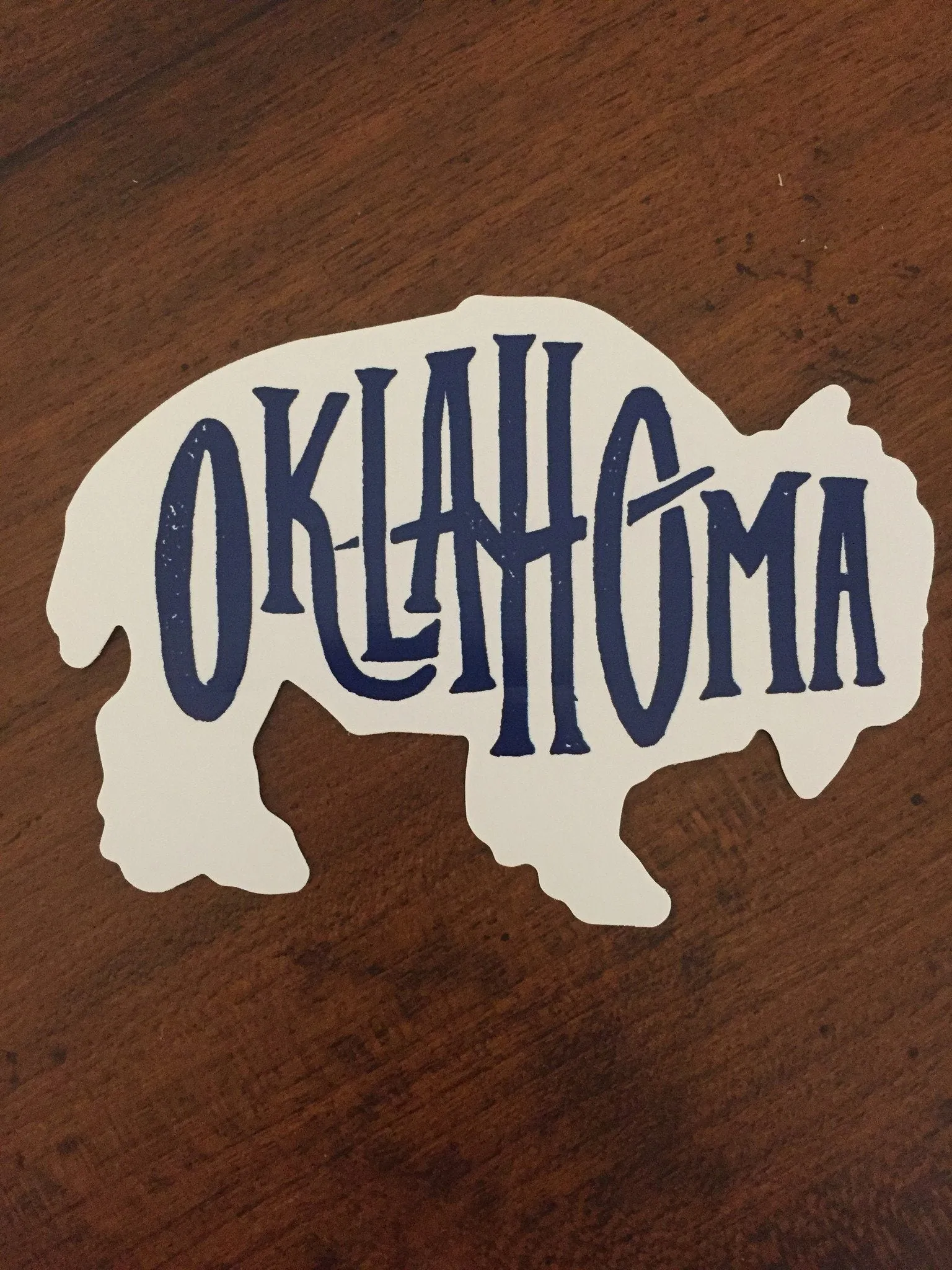 Oklahoma Bison Decals