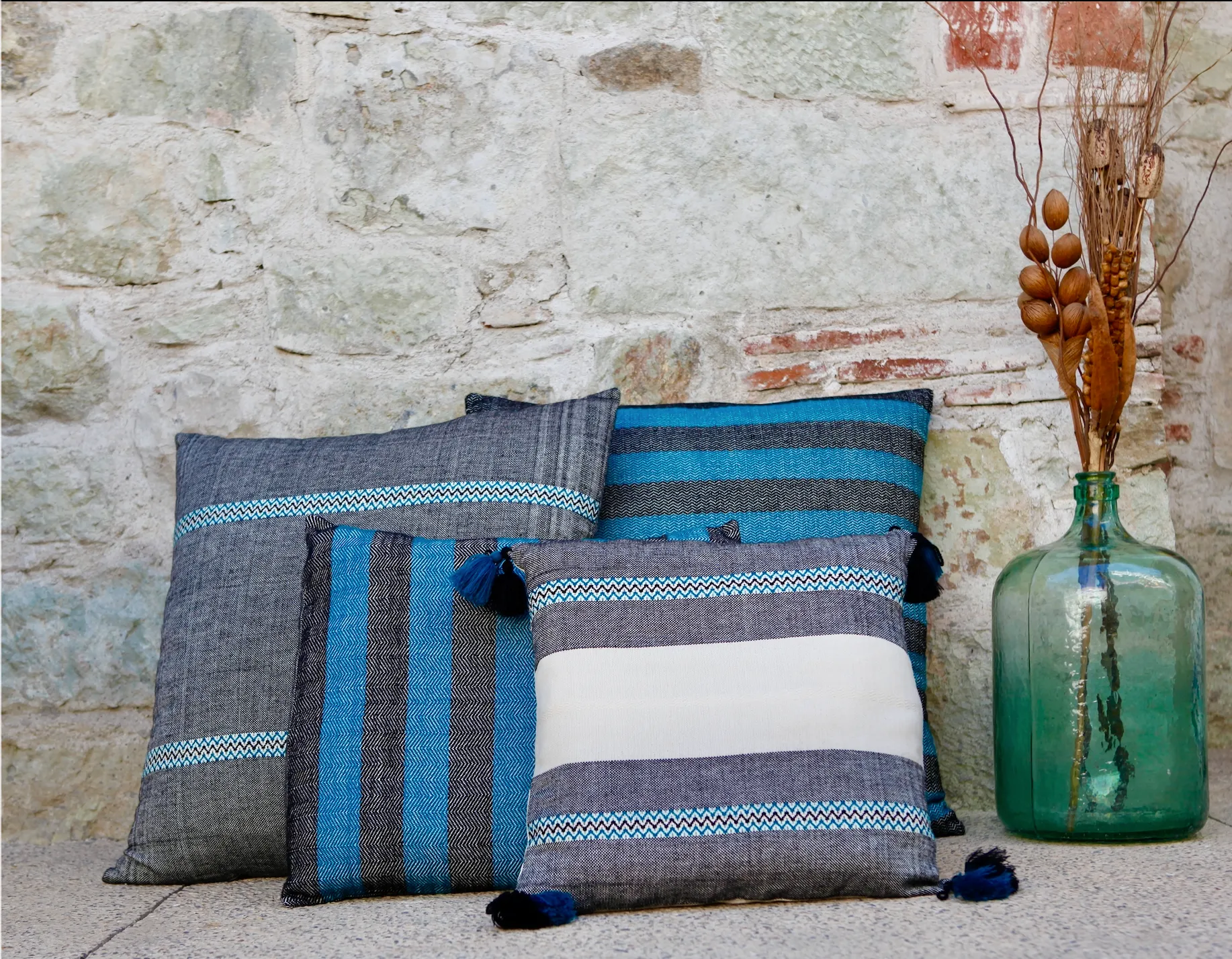 Patmos Handwoven Cushions