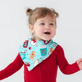 Peppermint Mocha Bandana Bib