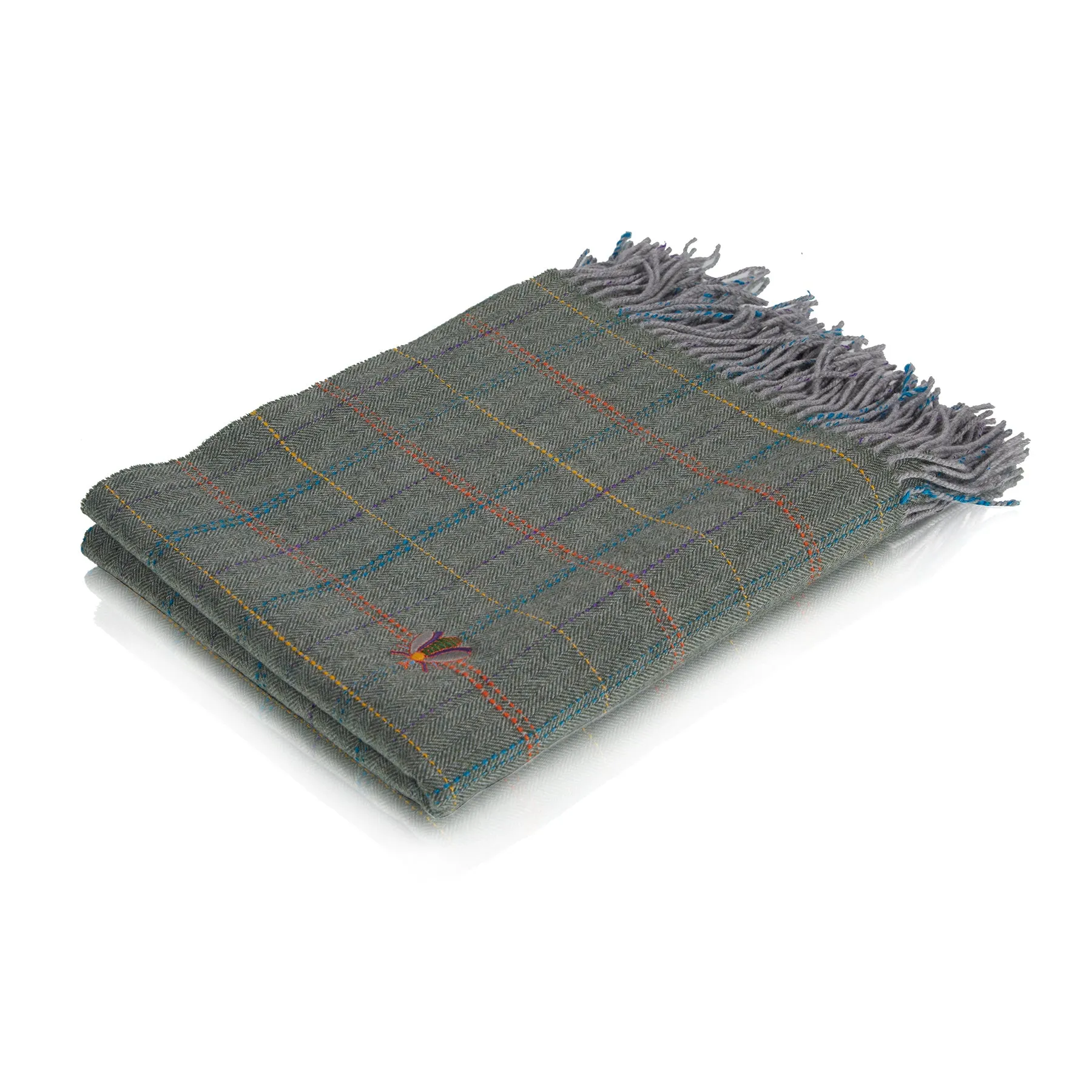 Pleasures' Plaid Throw