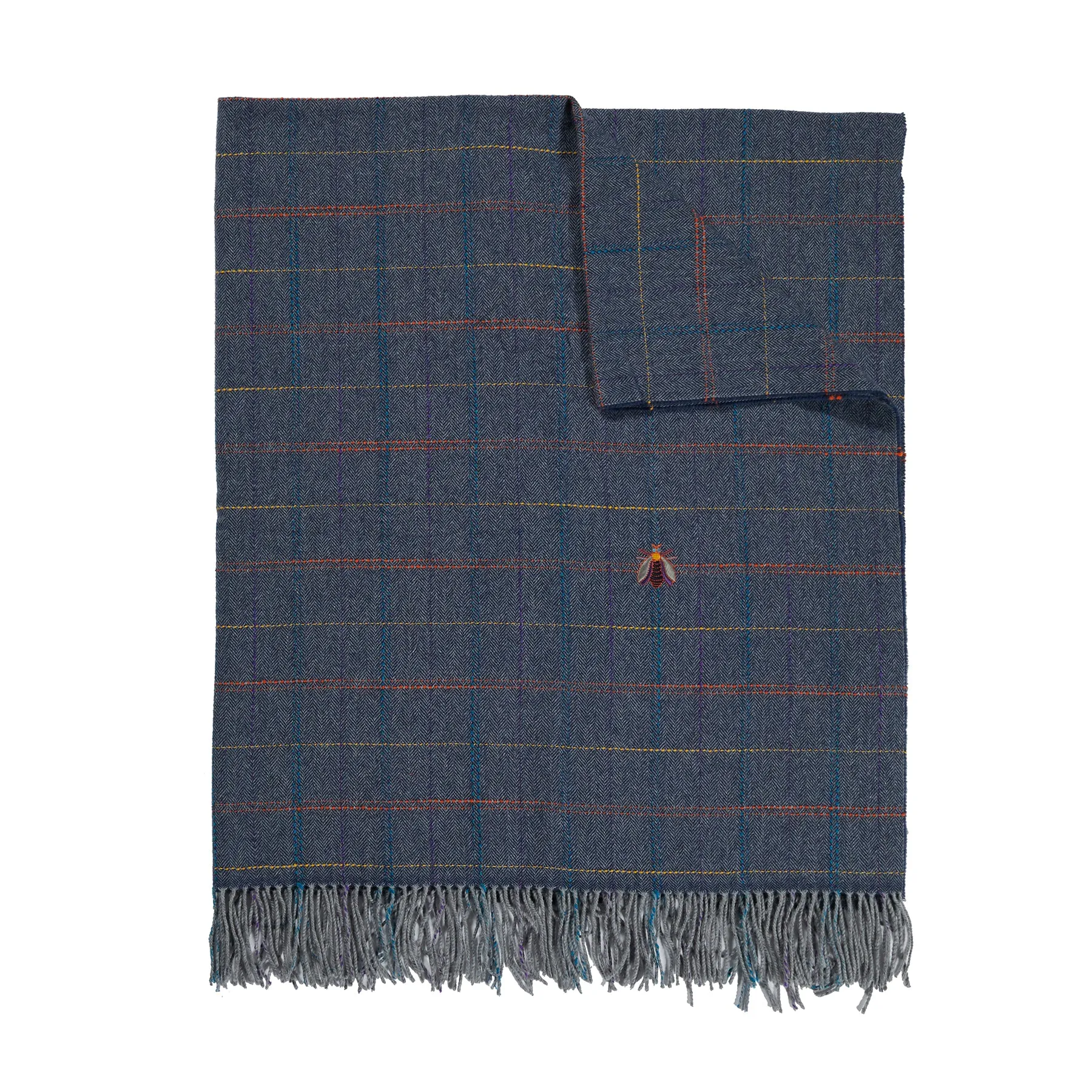 Pleasures' Plaid Throw