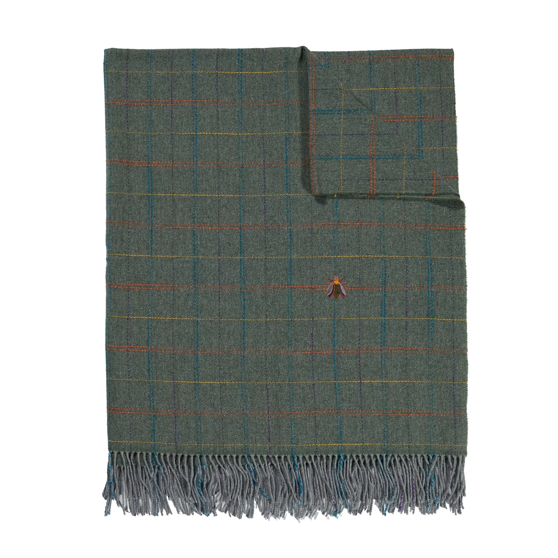 Pleasures' Plaid Throw