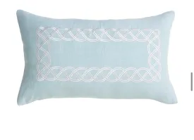 Powder Blue Linen Cushion