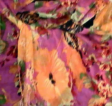 Rapti Fashion Big-Flower Scarf