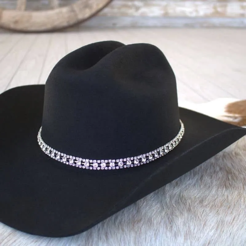 Rhinestone Bling Hat Band - The Monroe