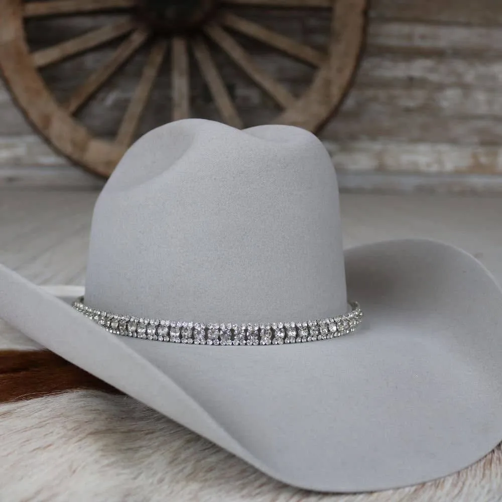 Rhinestone Bling Hat Band - The Monroe