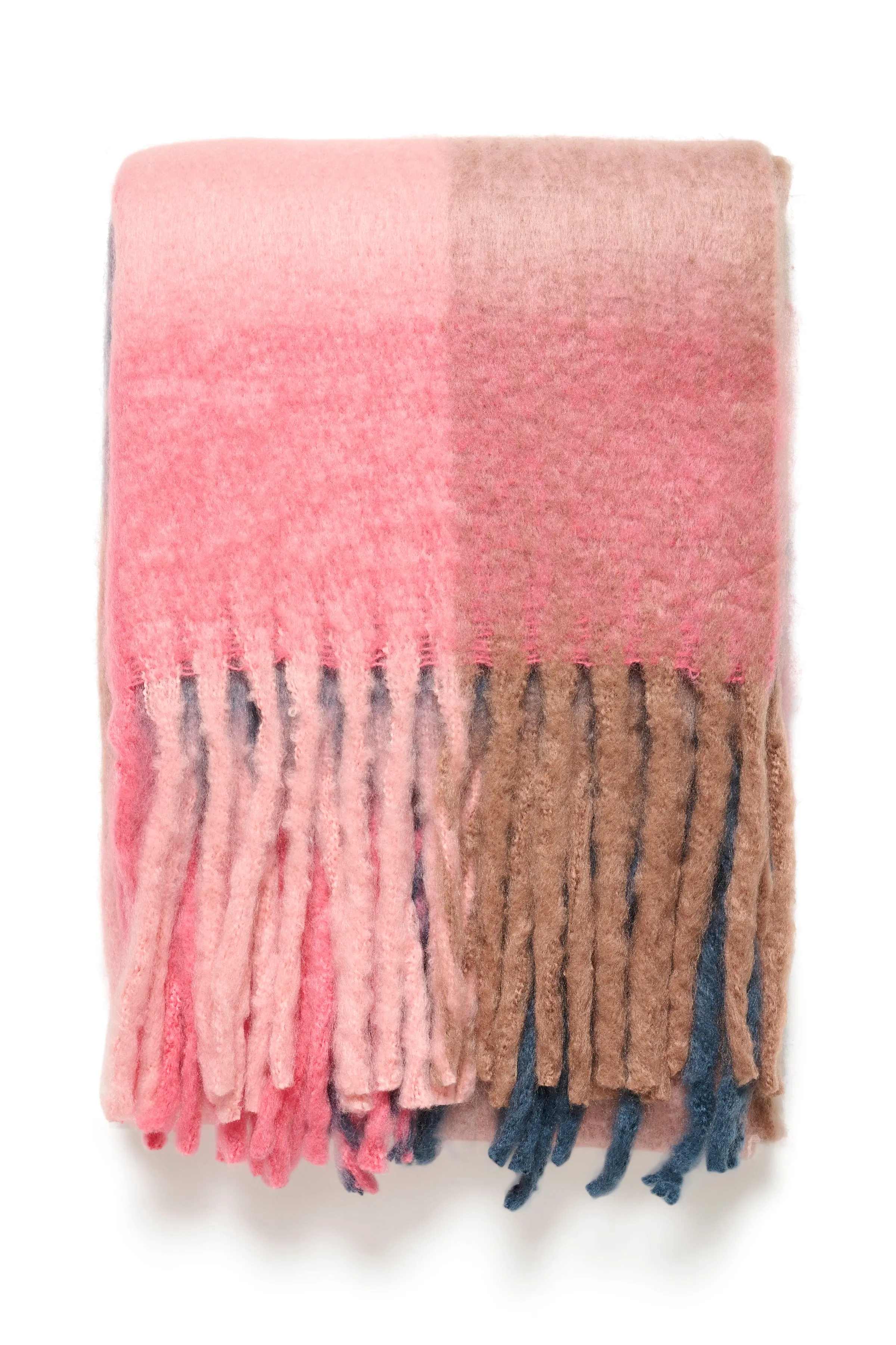 Saint Tropez Falberta Scarf in Pink Power