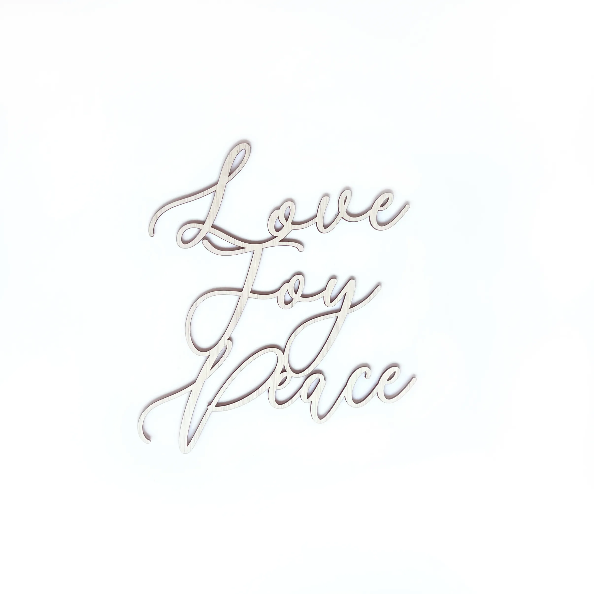 [Sale] Love Joy Peace Plaque