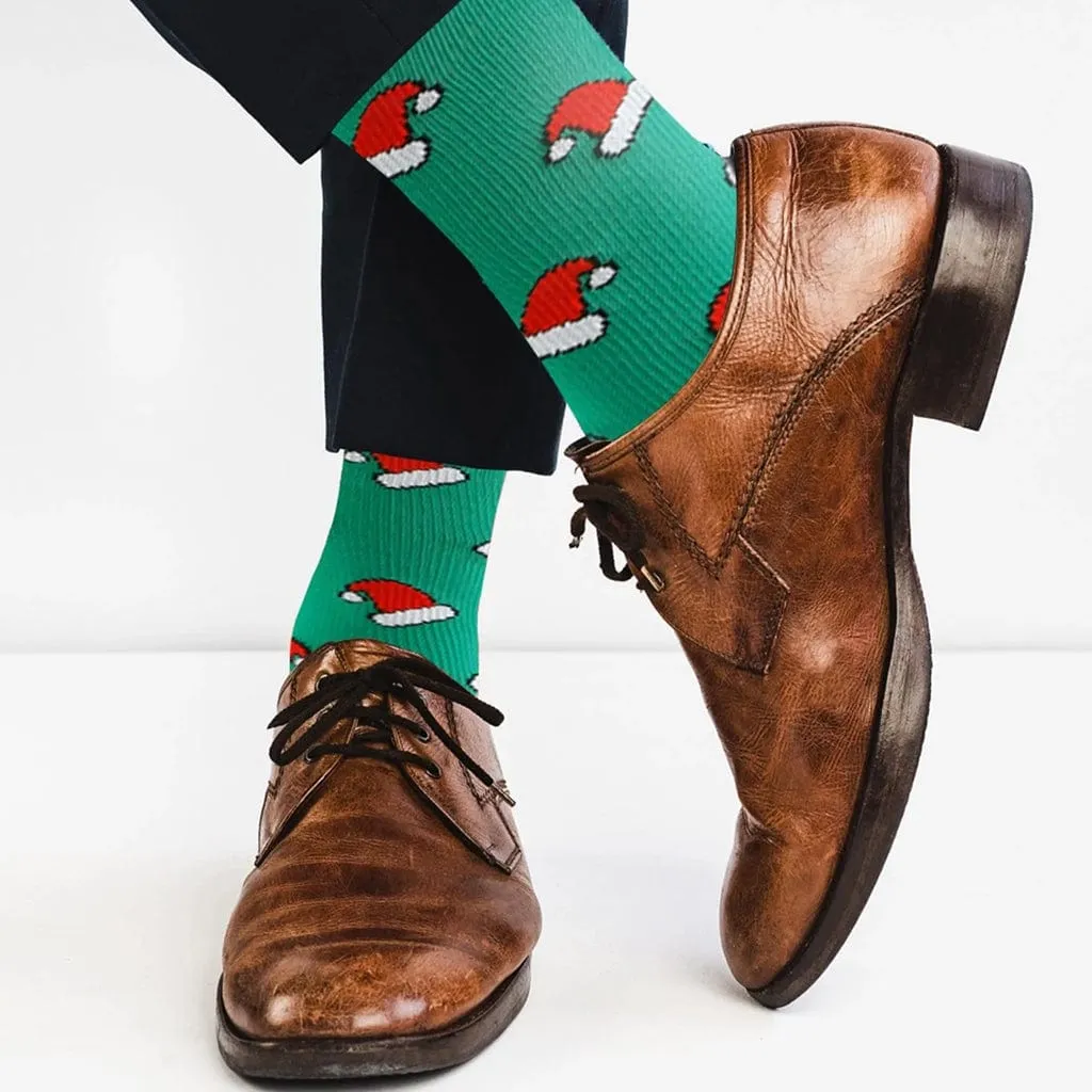 Santa is Coming Compression Socks (3-pairs)