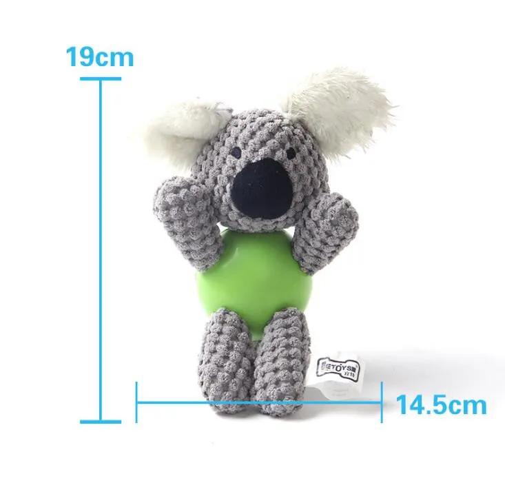 Skinny Squeaky Plush Dog Toy