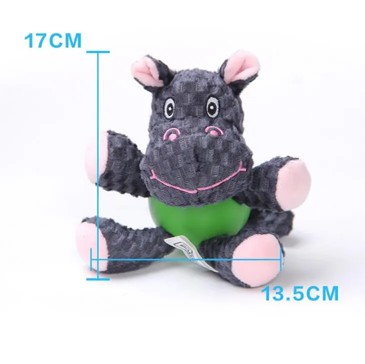 Skinny Squeaky Plush Dog Toy