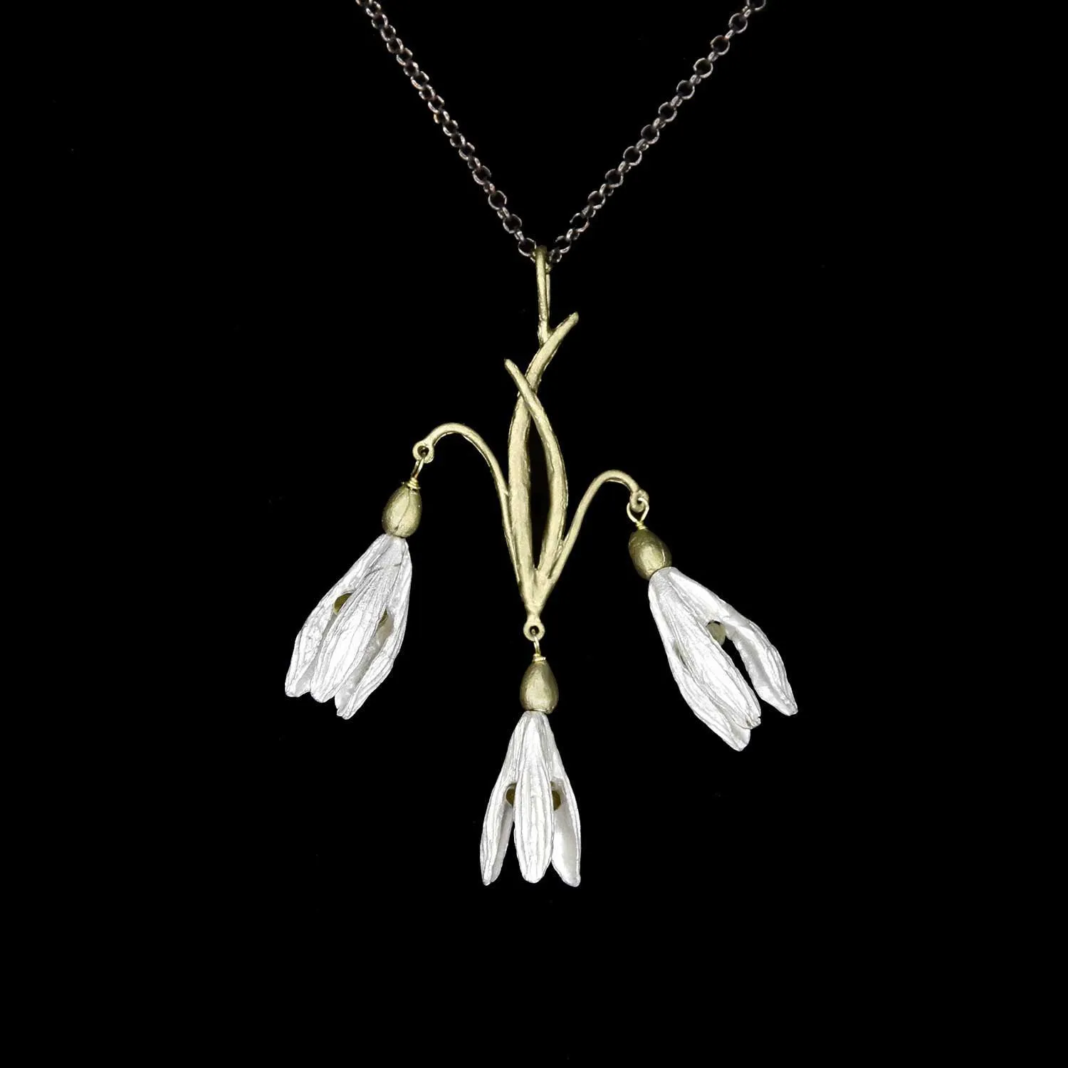 Snowdrops Pendant - Dangle