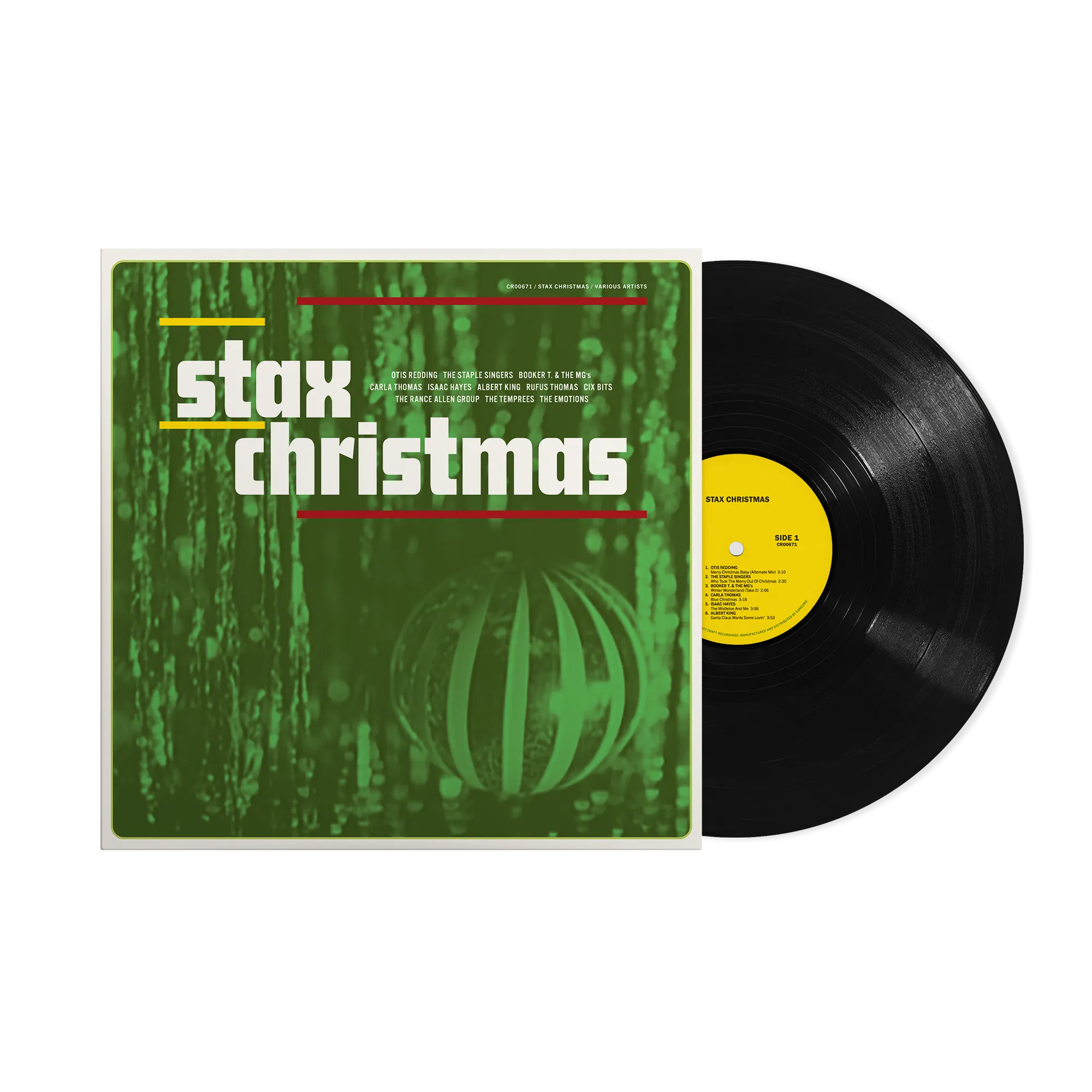 Stax Christmas - Black LP