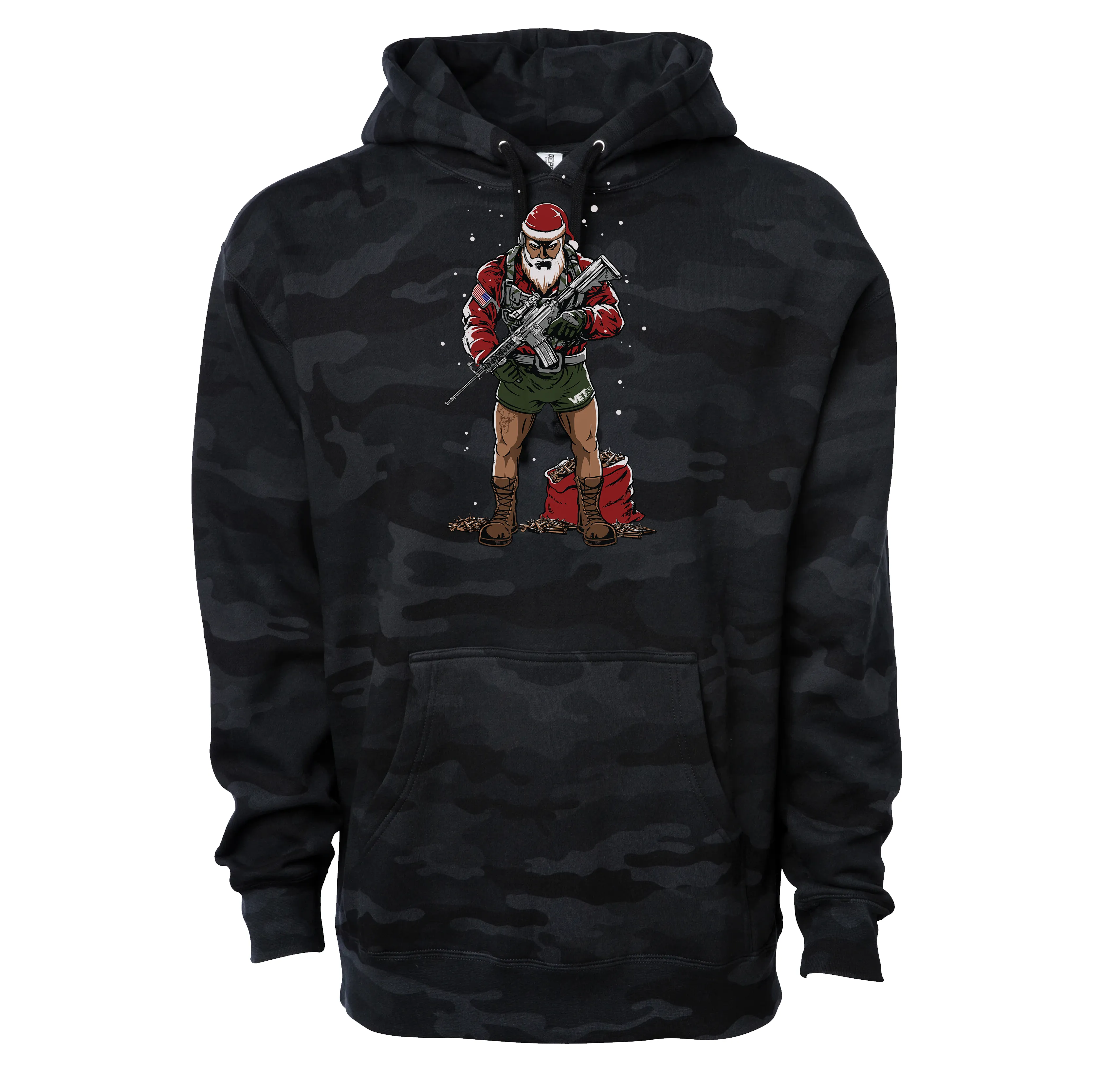 Tactical Santa Hoodie