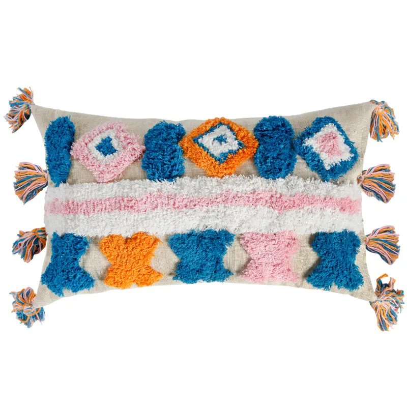 Tenzin Colorful Modern Tribal Throw Cushions