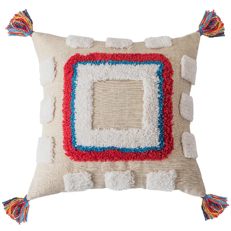 Tenzin Colorful Modern Tribal Throw Cushions