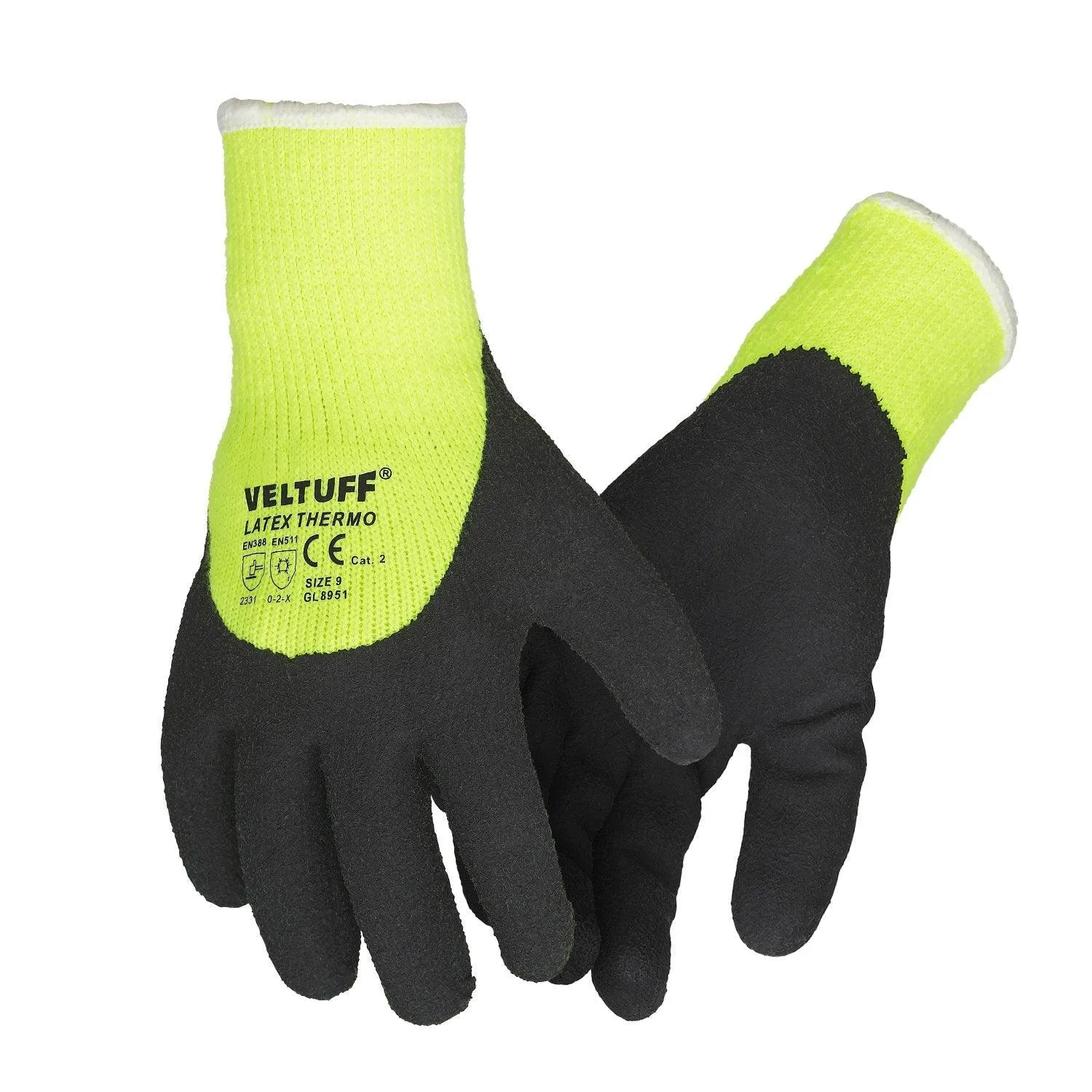 Thermo Foamed Latex Gloves