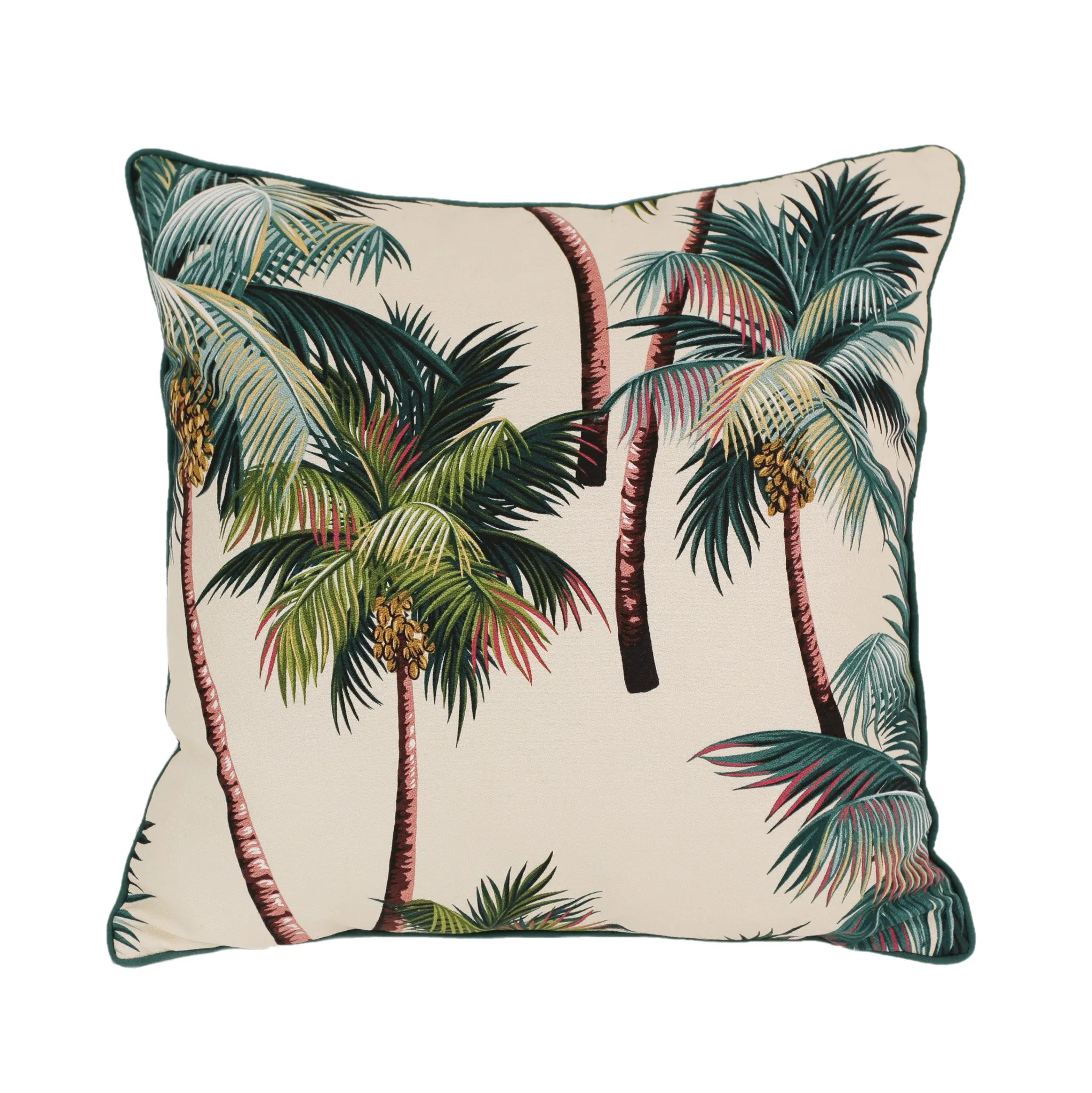 Tropical Palm Cushion - Medium