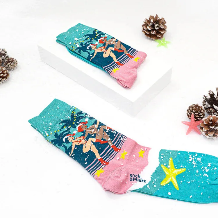 Unisex Christmas Socks Gift Box