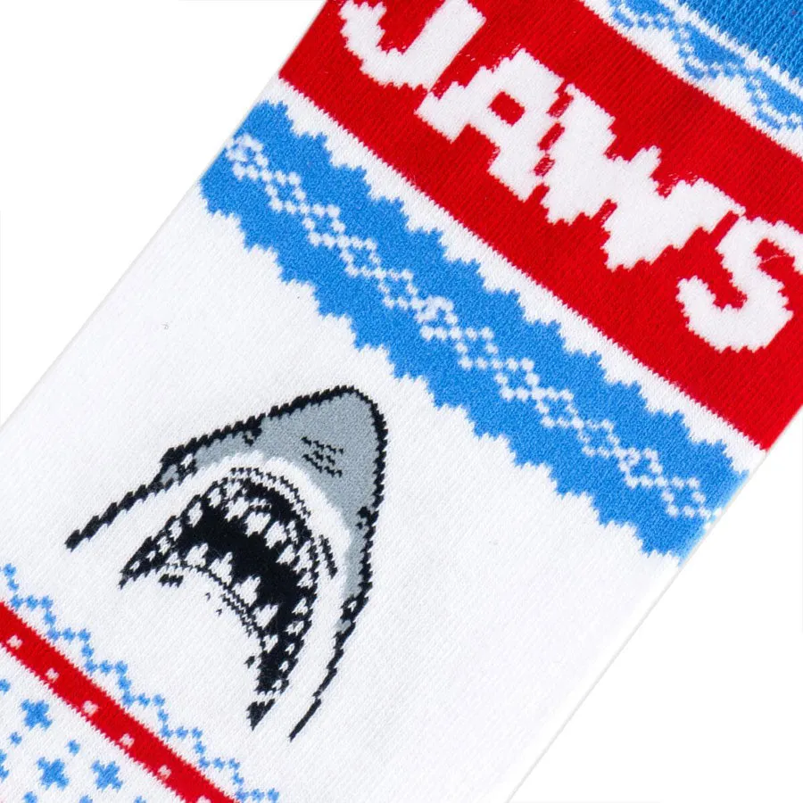 Unisex Jaws Christmas Jumper Socks