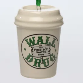 Wall Drug Cup Ceramic Ornament