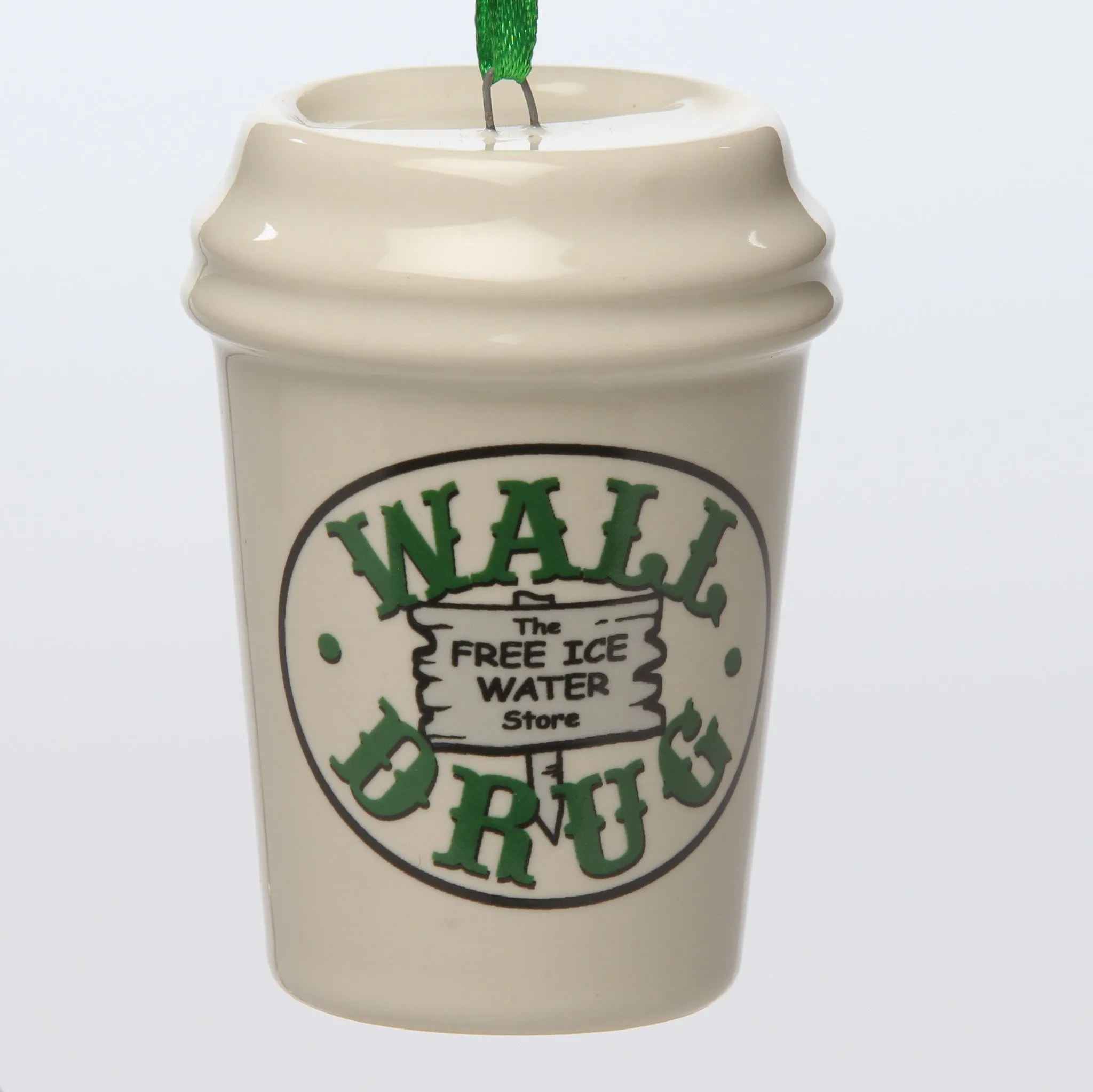 Wall Drug Cup Ceramic Ornament