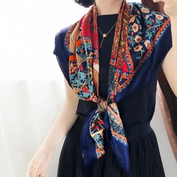 Women Fashion Scarves 100% Silk Scarf