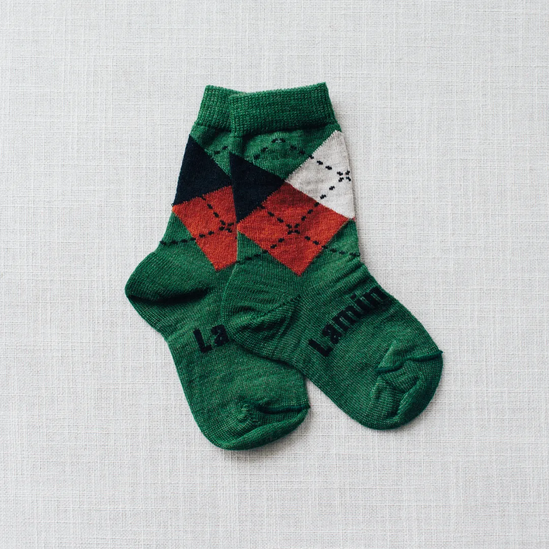 Yule Merino Socks (NB - 2 years)